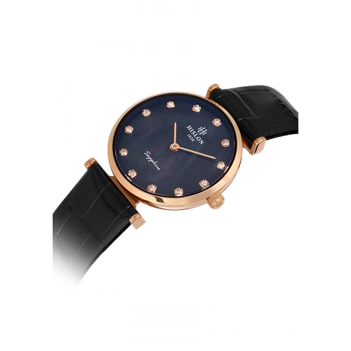 Hislon QL119R-04BR Kadın Kol Saati